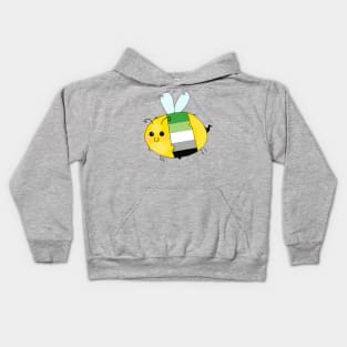 Pride Bees - Aromantic Kids Hoodie